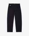 Noah - Brushed Pleated Jeans - Dark Purple - Swatch