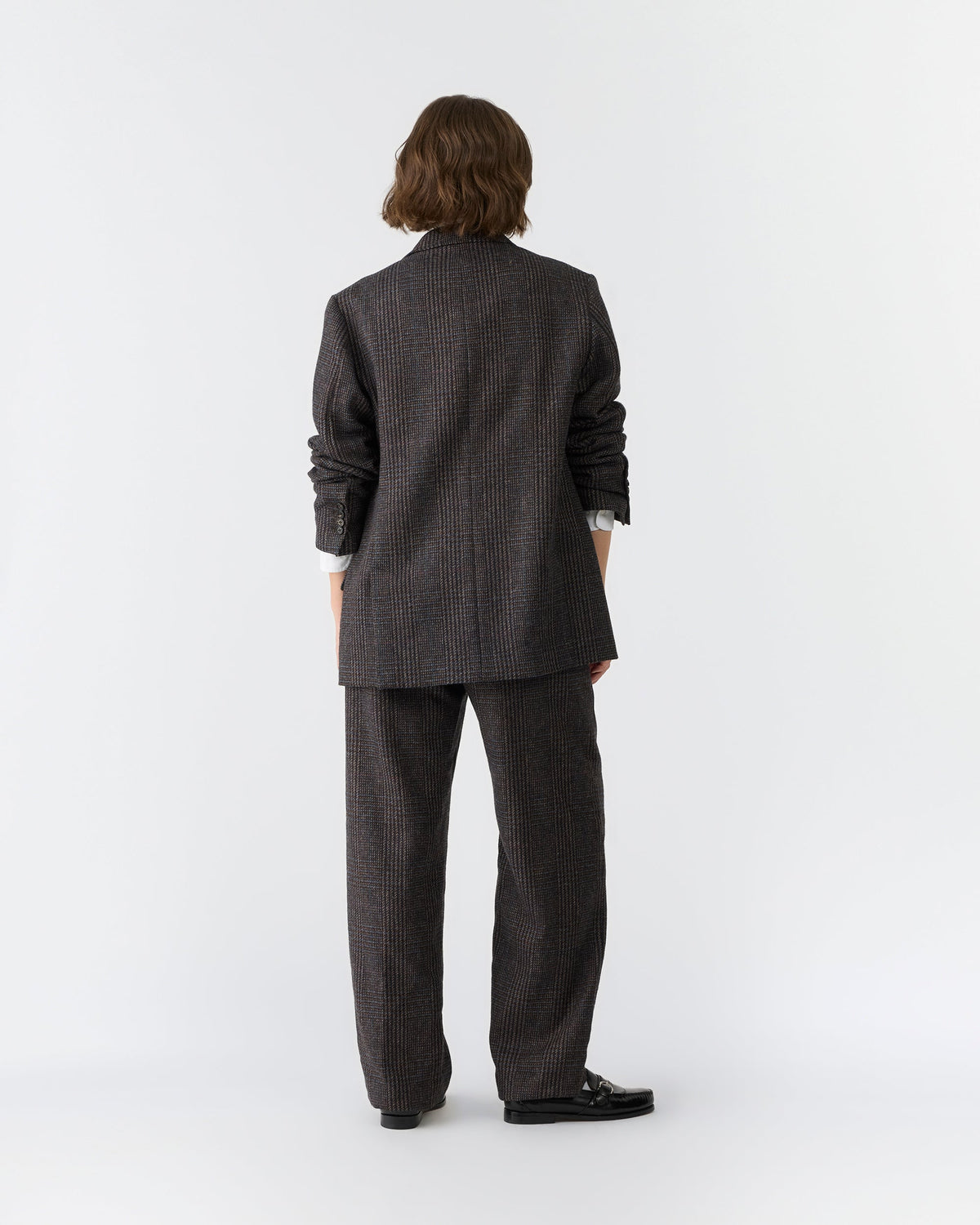 【受注販売/2026年11月配送予定】Double Breasted Glen Plaid Jacket