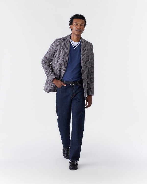 Noah - English Check Sport Coat - Detail