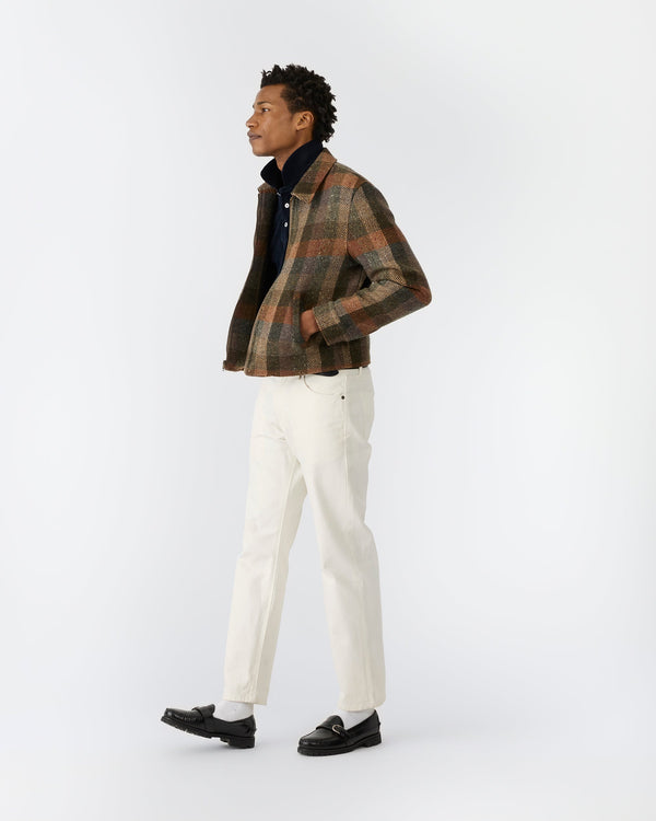 Noah - Donegal Buffalo Check Jacket - Detail
