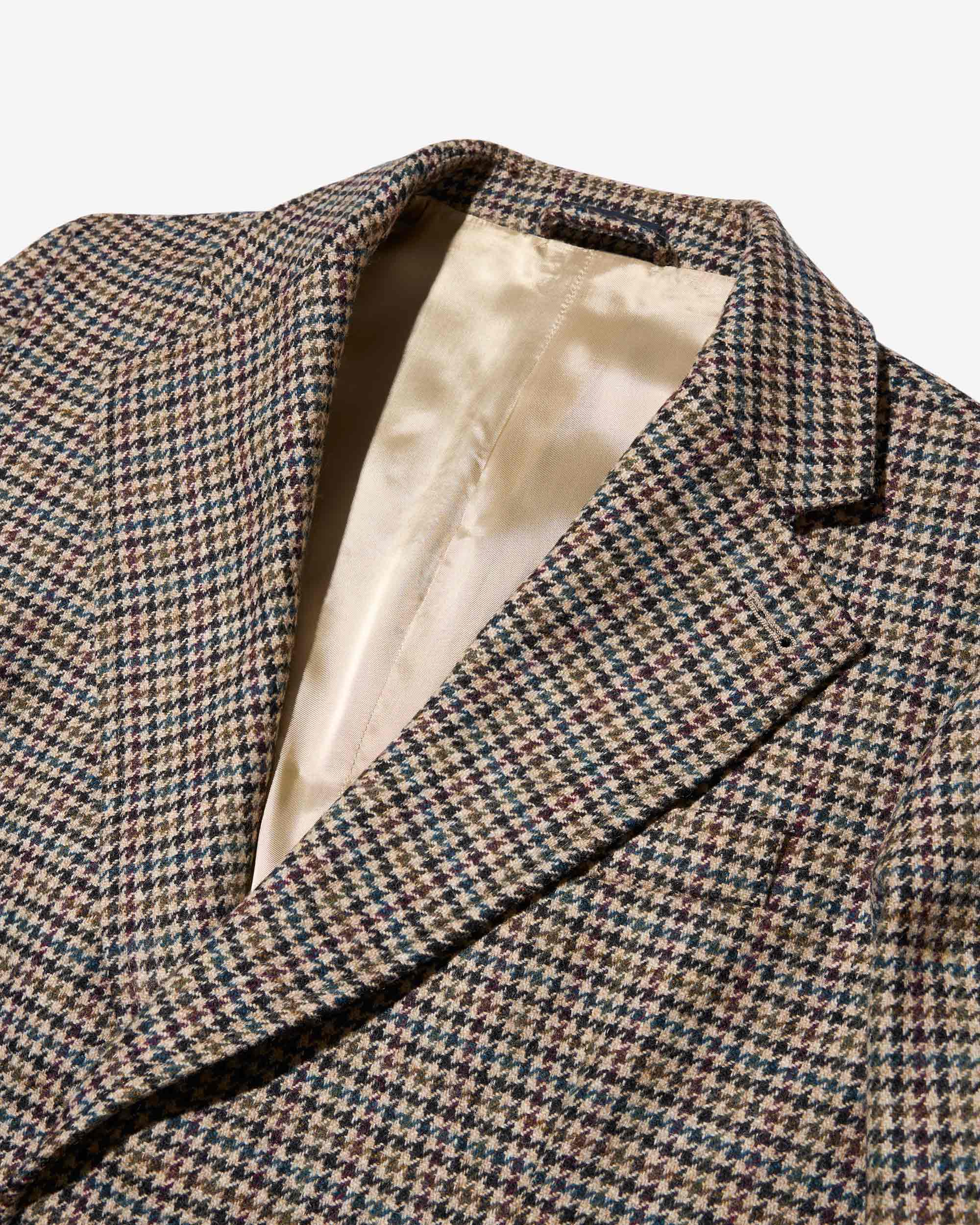 Houndstooth Sack Jacket - Noah