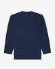 Noah - Long Sleeve Pique Top - Navy - Swatch