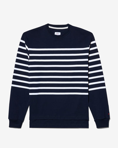 Oversized Striped Rugby Top