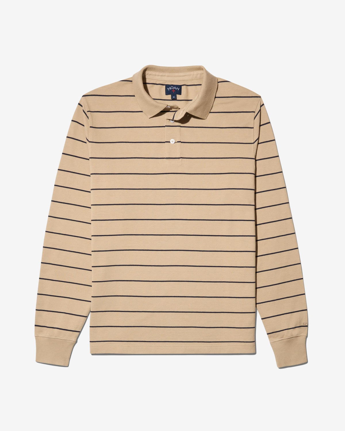 Long Sleeve Pique Polo