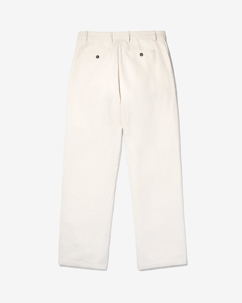 Canvas Single Pleat Trouser