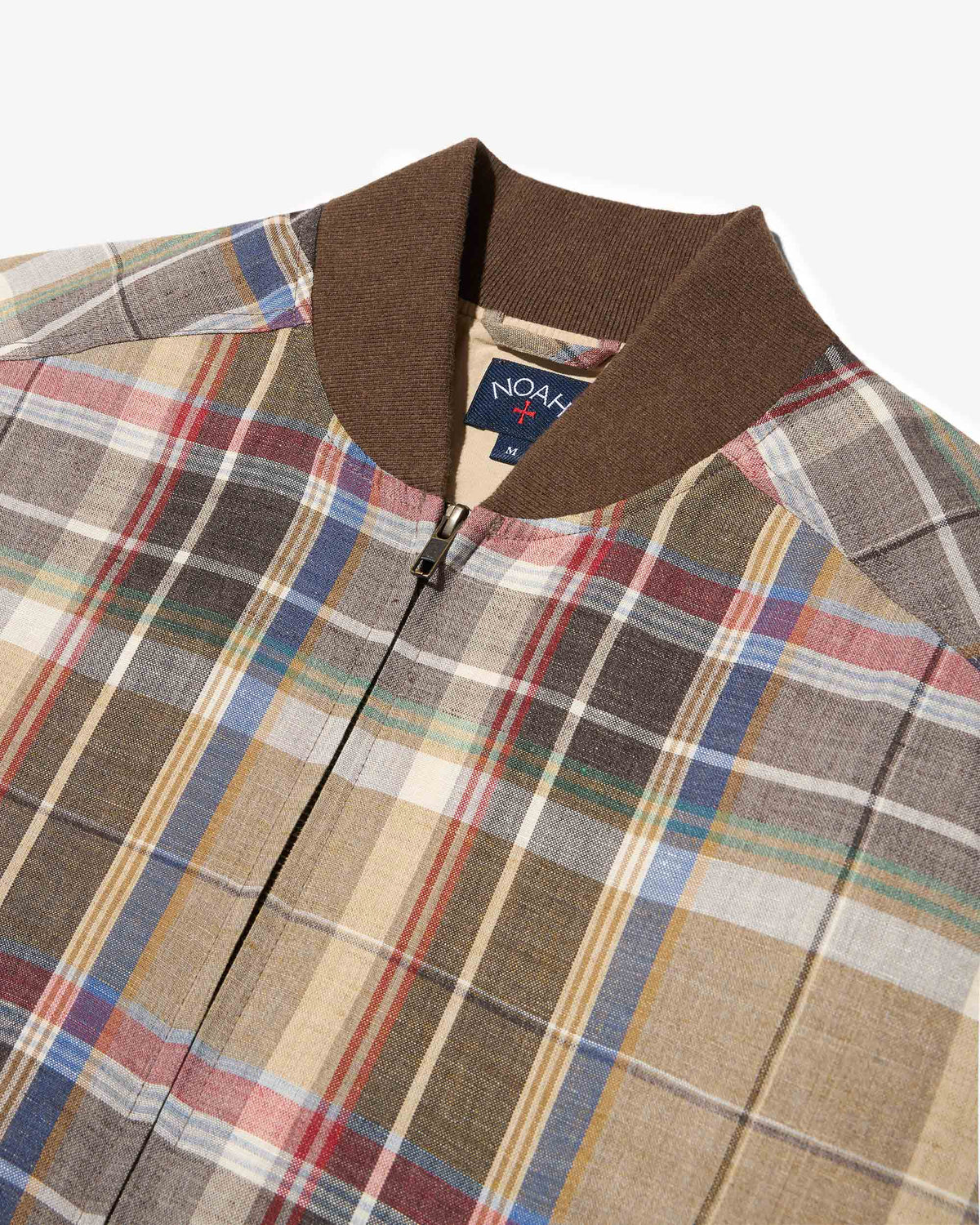 Linen Varsity Jacket