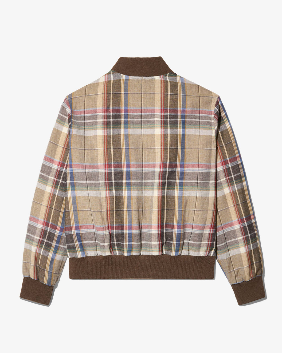 Linen Varsity Jacket