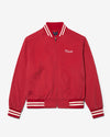 Noah - Cotton Varsity Jacket - Red - Swatch
