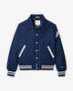 Noah - Northeast Wool Varsity Jacket - Royal / White - Swatch