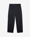 Noah - Twill Double-Pleat Pant - Black - Swatch