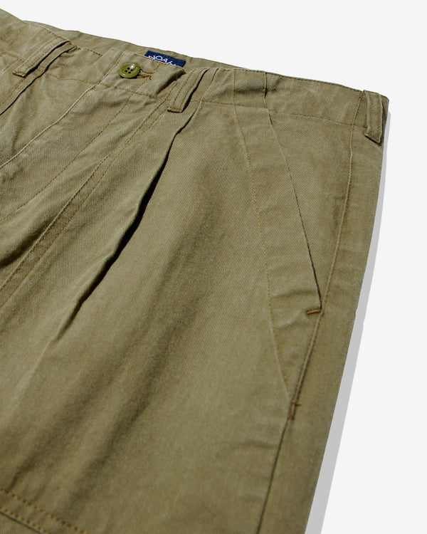 Noah - Pleated Fatigue Pant - Detail