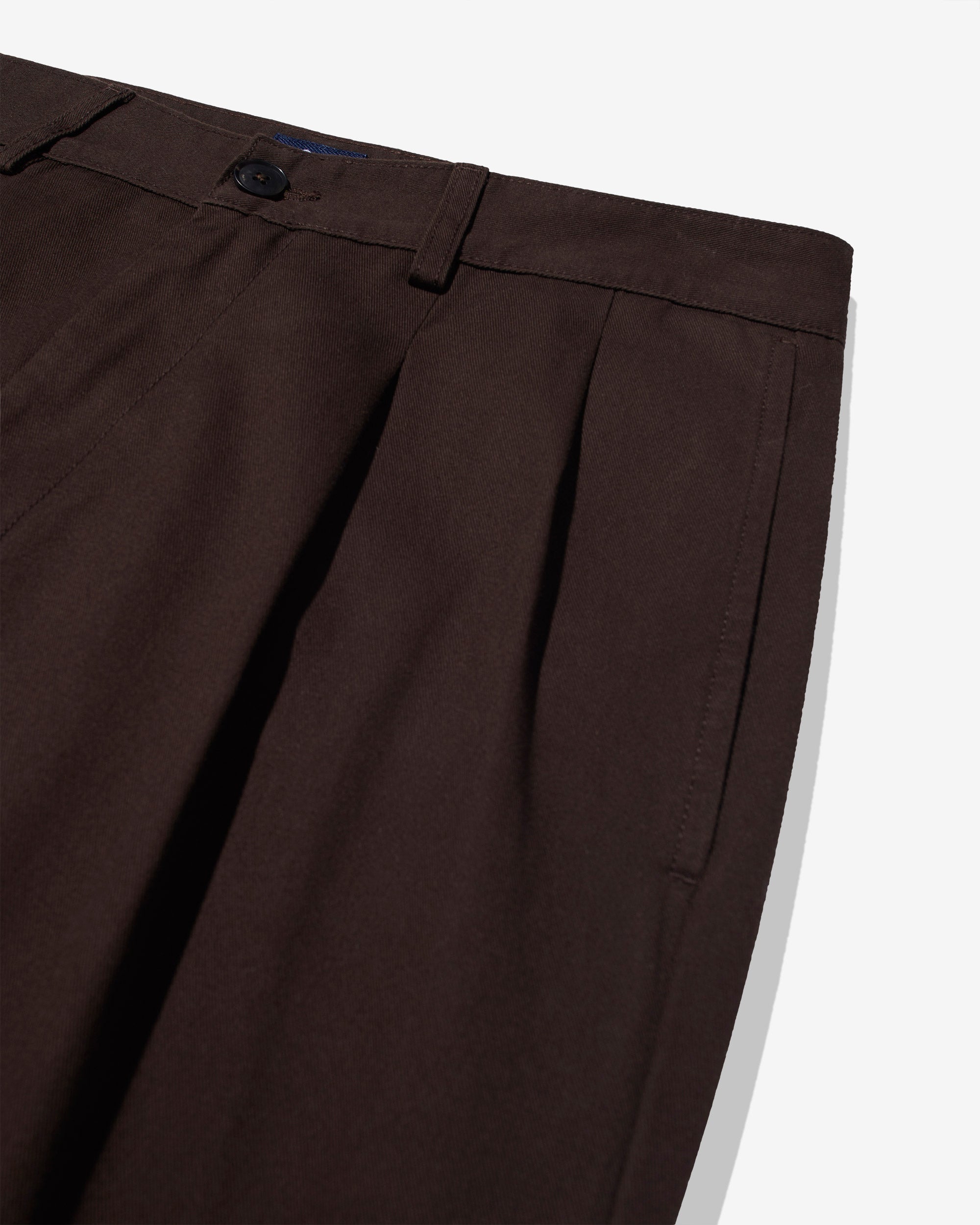 Twill Double-Pleat Pant - Noah