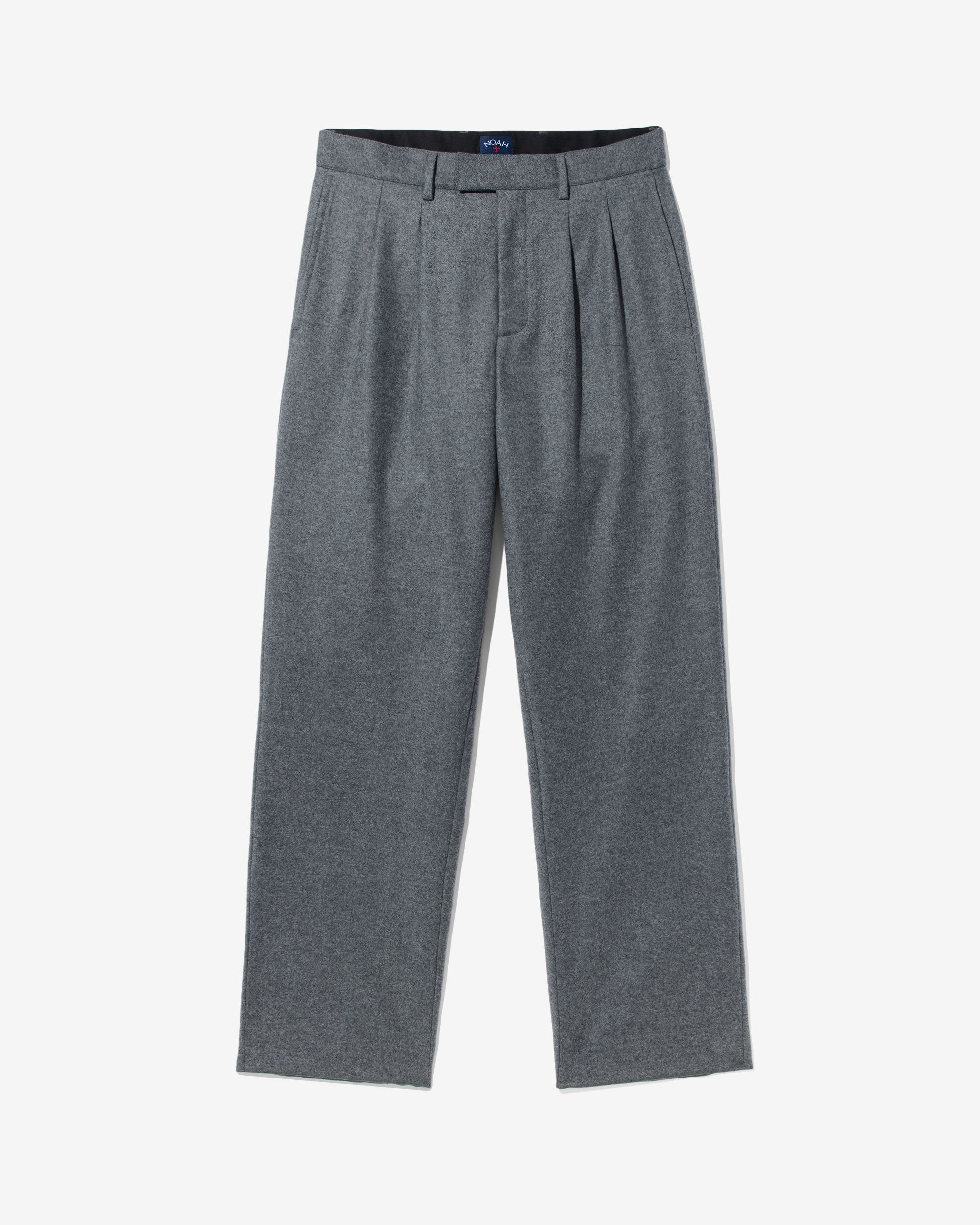 Wool Double-Pleat Trouser - Noah