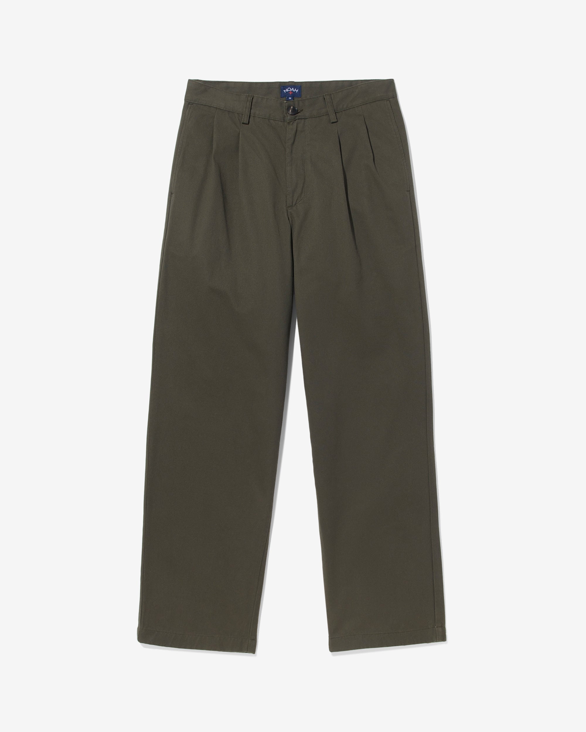Twill Double-Pleat Pant - Noah Twill Double-Pleat Pant - Noah