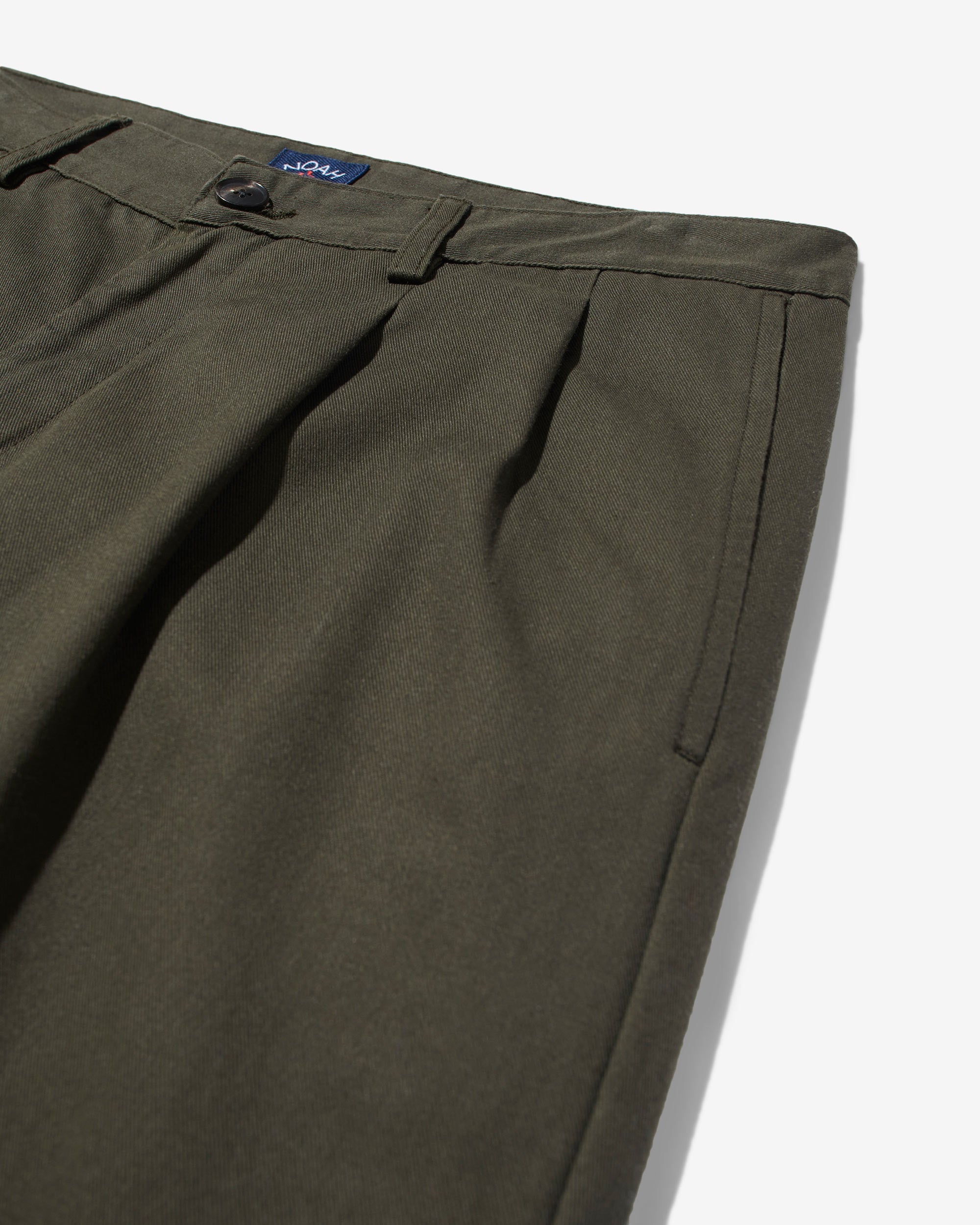 Twill Double-Pleat Pant - Noah