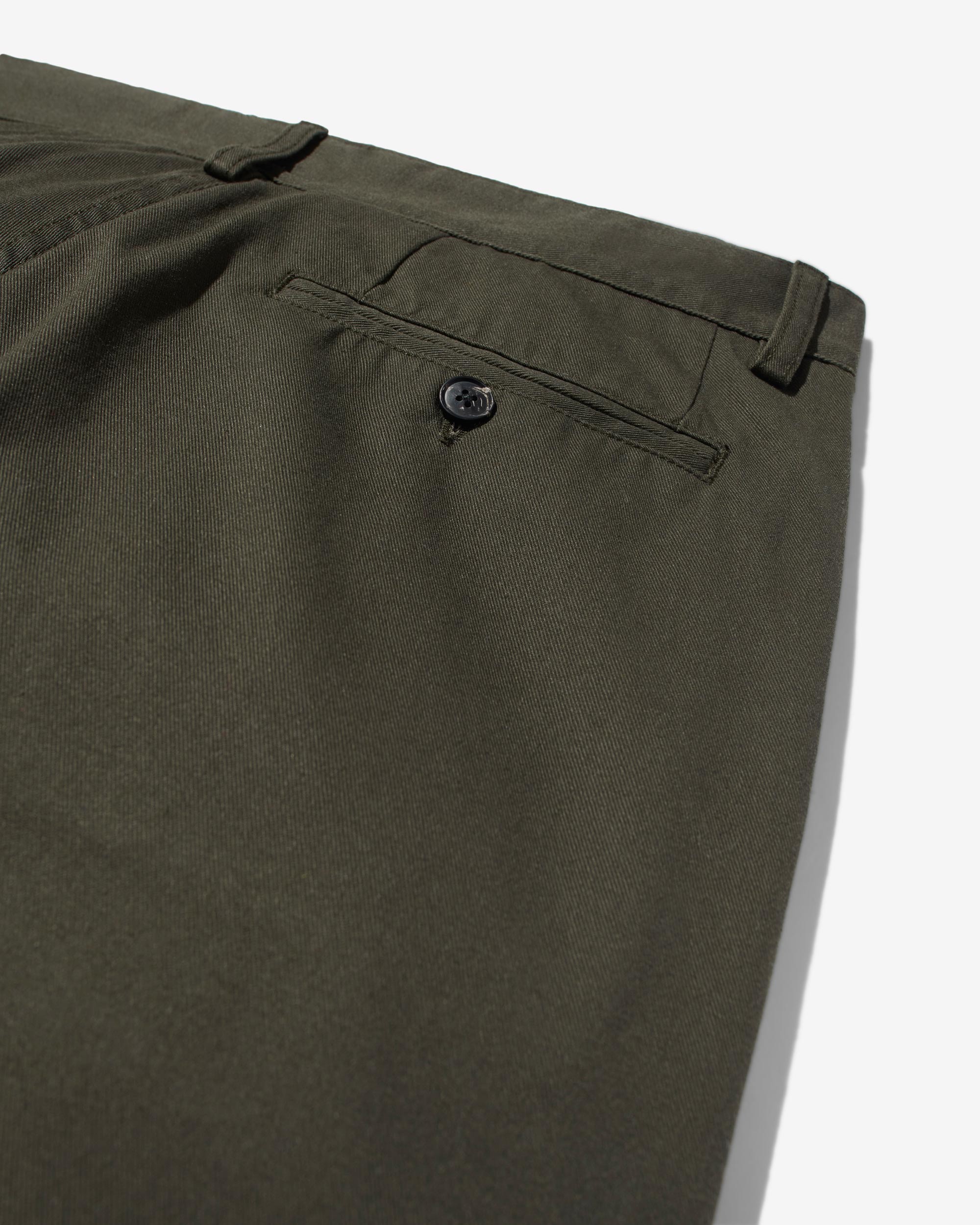 Twill Double-Pleat Pant - Noah