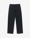 Noah - Double-Pleat Cotton Pant - Black - Swatch