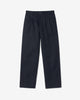 Noah - Double-Pleat Herringbone Linen Trousers - Black - Swatch