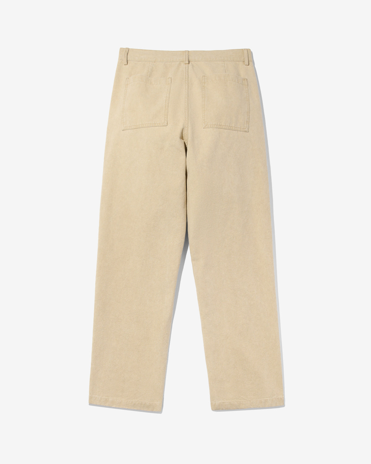 Double-Pleat Cotton Pant