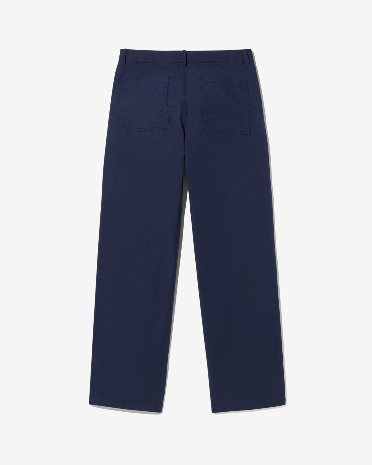 Double-Pleat Cotton Pant