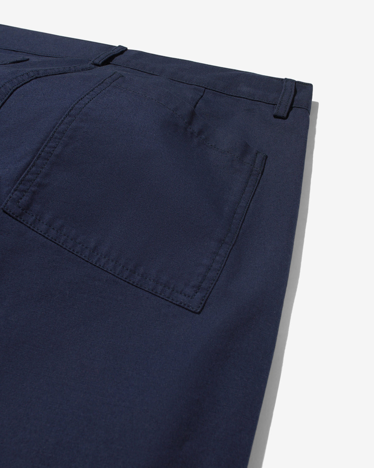 Double-Pleat Cotton Pant