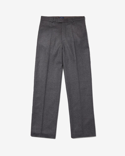 Flat Front Wool Trouser