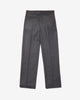 Noah - Flat Front Wool Trouser - Grey - Swatch