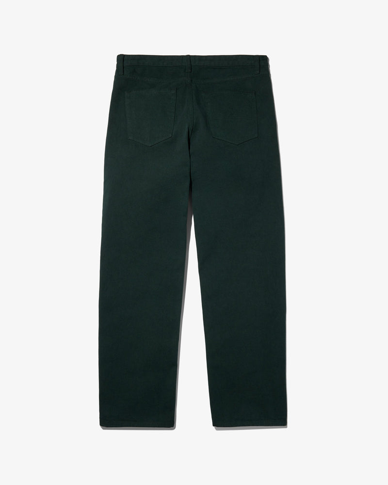 Brushed Pleated Jeans