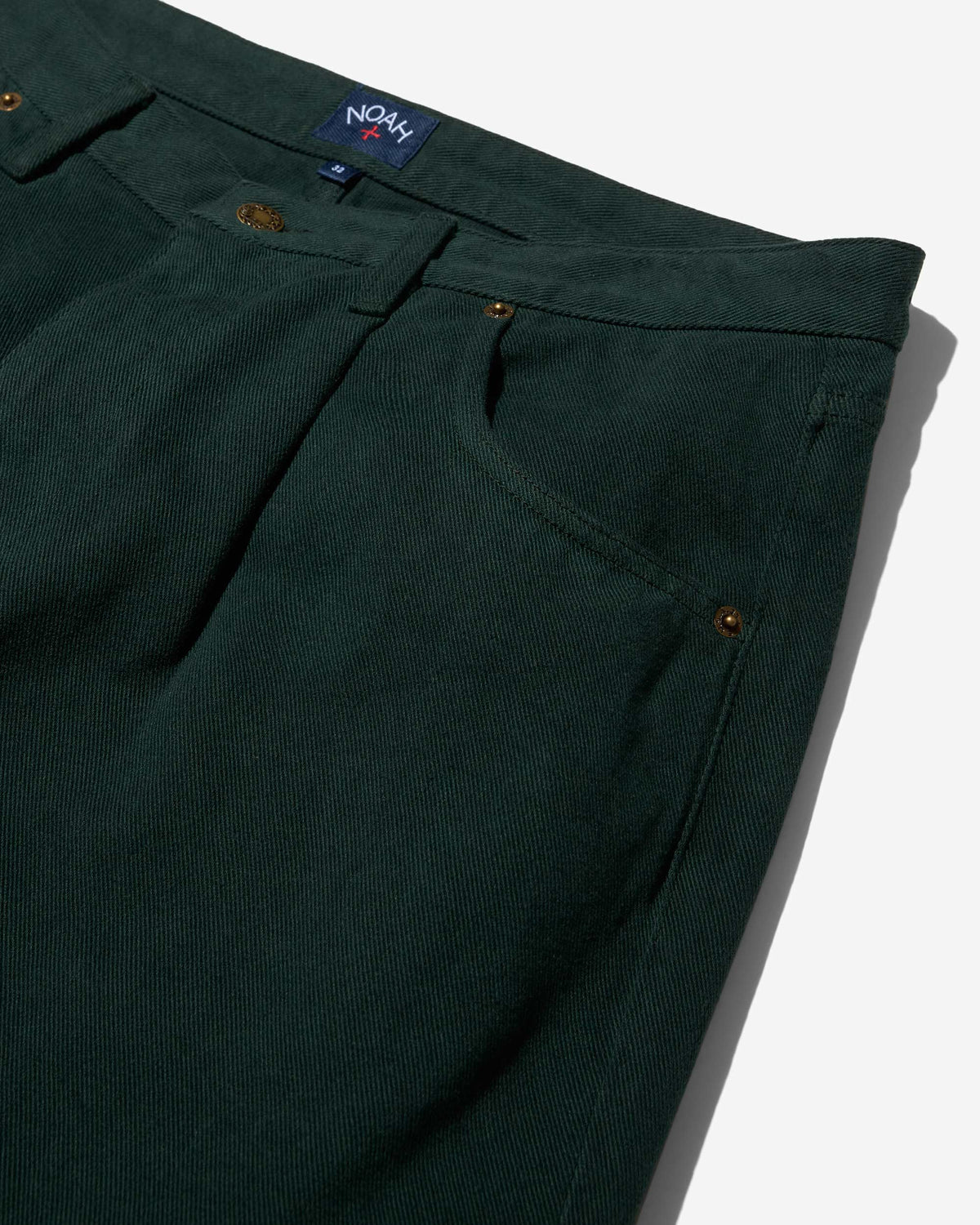 Brushed Pleated Jeans
