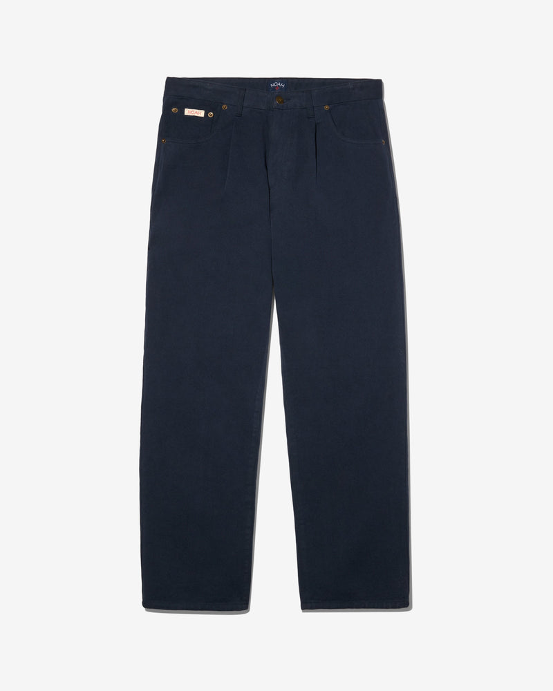 Brushed Pleated Jeans