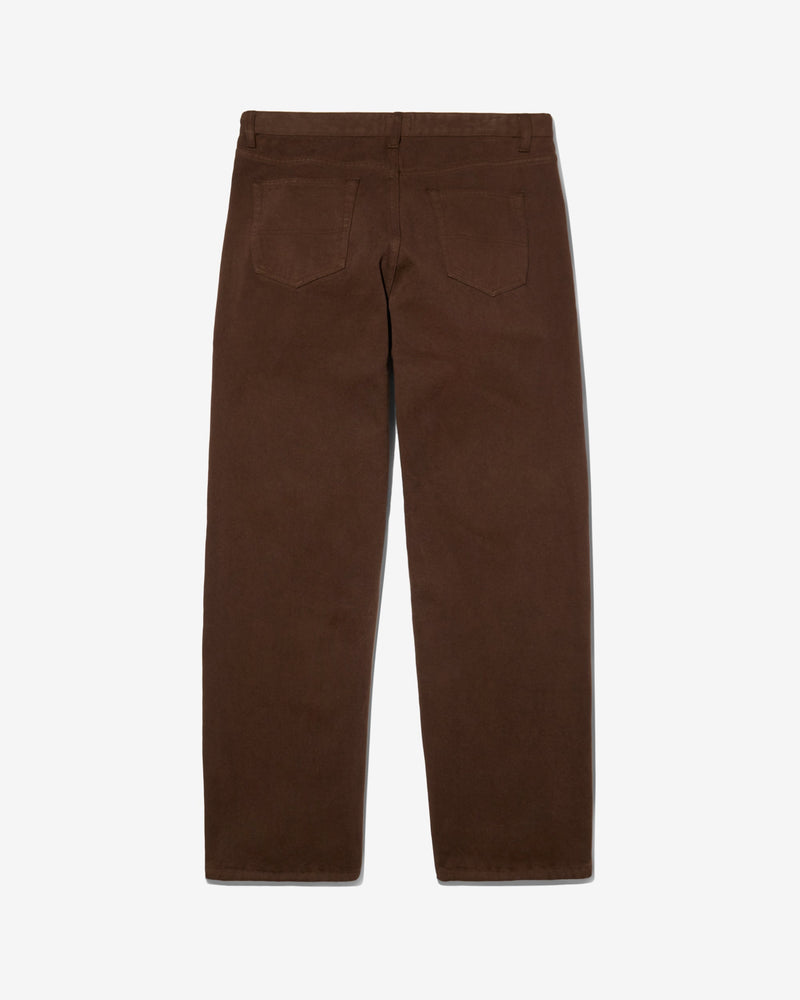 Brushed Pleated Jeans