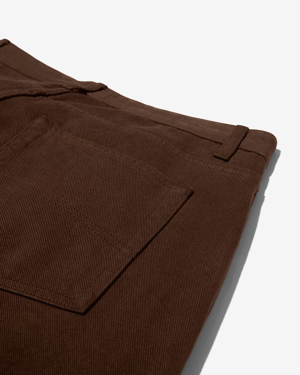 Brushed Pleated Jeans