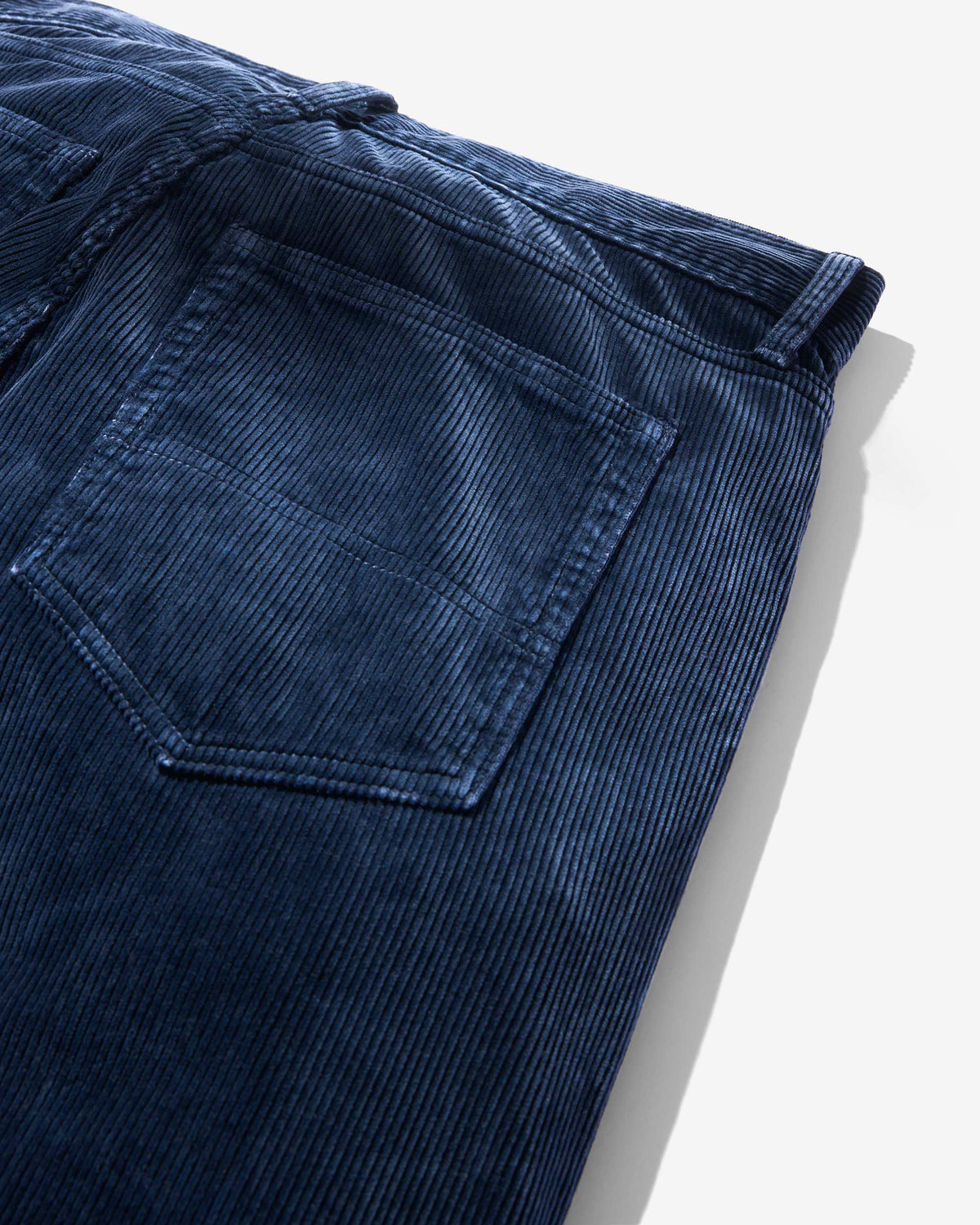 Pleated Salt Wash Corduroy Pant