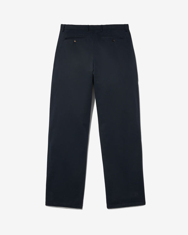 Noah - Sanded Twill Pleated Trouser - Detail