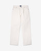 Noah - Brushed Pleated Jeans - Natural - Swatch
