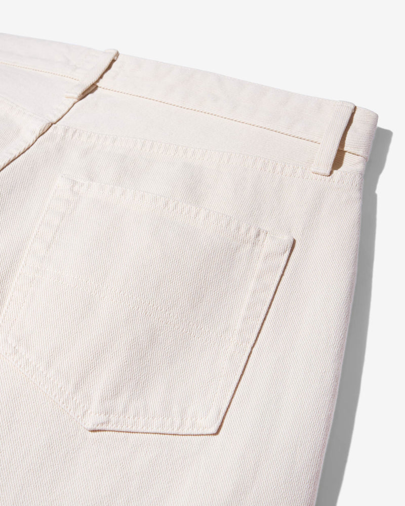 Brushed Pleated Jeans