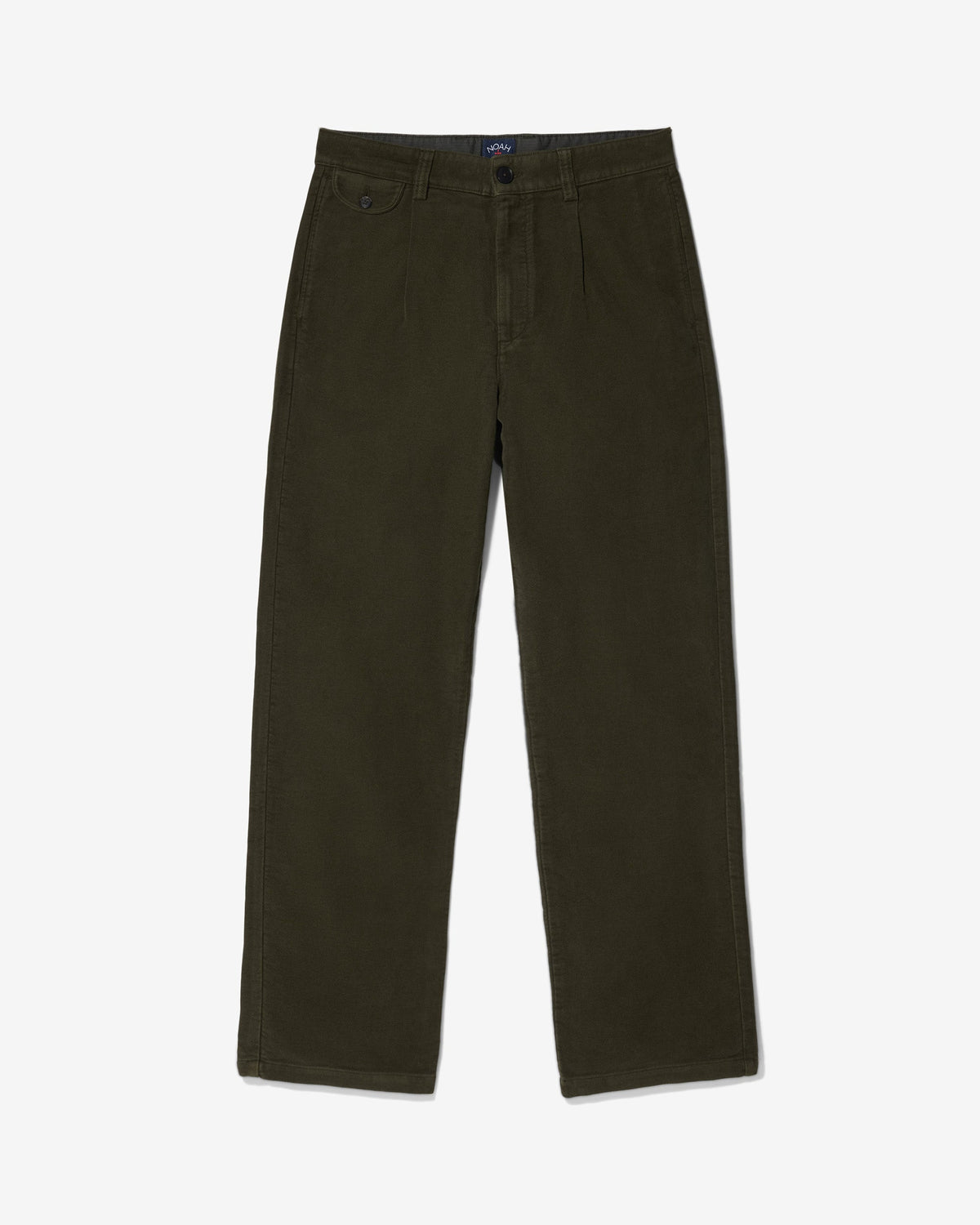 Moleskin Single-Pleat Pant