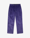 Noah - Double-Pleat Corduroy Pant - Purple - Swatch