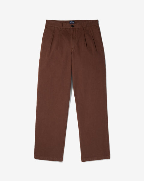 パンツ Classic Double-Pleat Herringbone Classic Double-Pleat Herringbone Pant - Noah