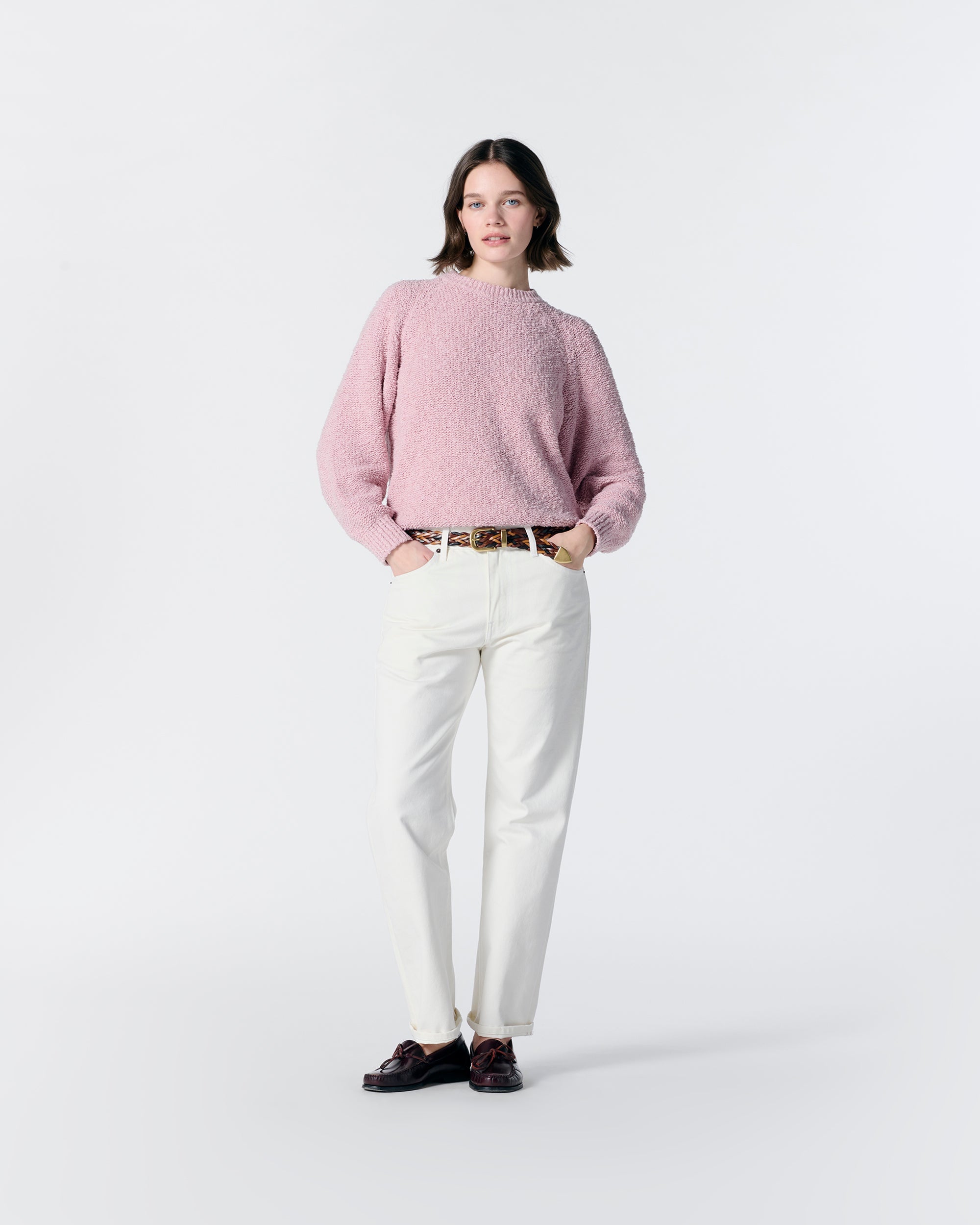 Popcorn Yarn Sweater - Noah