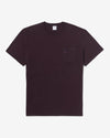 Noah - Core Logo Pocket Tee - Burgundy - Swatch