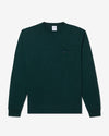 Noah - Long Sleeve Core Logo Pocket Tee - Forest Green - Swatch