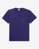 Noah - Core Logo Pocket Tee - Royal Purple - Swatch