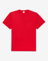 Noah - Core Logo Pocket Tee - Scarlet Red - Swatch