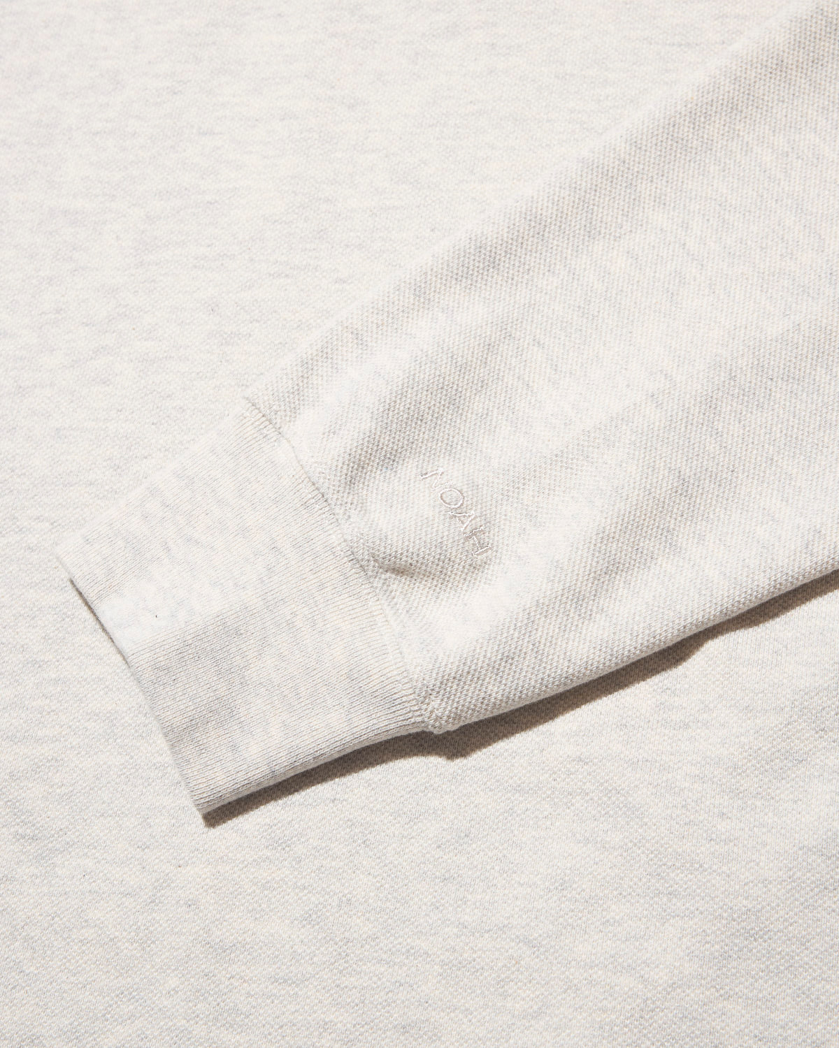 Long Sleeve Pique Polo