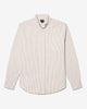 Noah - Oxford Shirt - White / Brown - Swatch