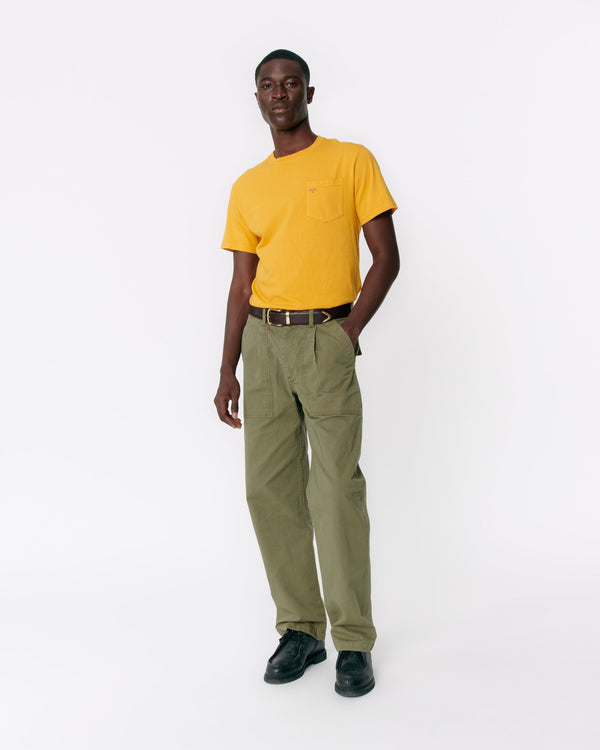 Noah - Pleated Fatigue Pant - Detail