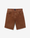 Noah - 5-Pocket Denim Shorts - Brown - Swatch