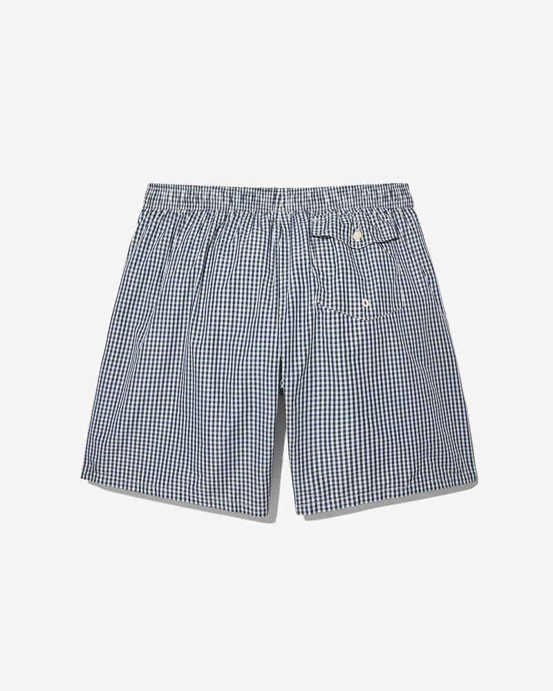 Gingham Swim Trunk