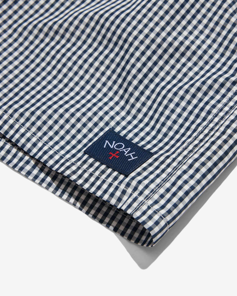 Gingham Swim Trunk